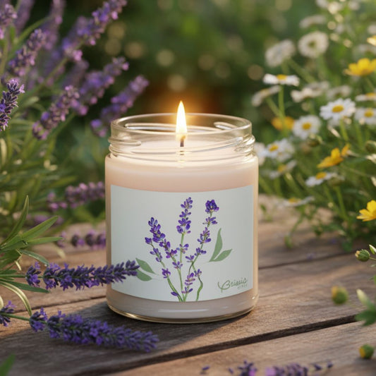 White Sage & Lavender Natural Soy Candle
