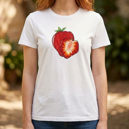 Strawberry Slice Women's T-Shirt
