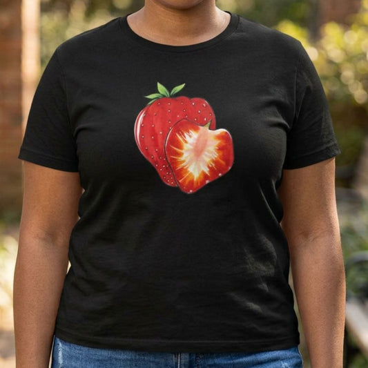 Strawberry Slice Women's T-Shirt