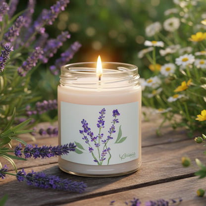 White Sage & Lavender Natural Soy Candle