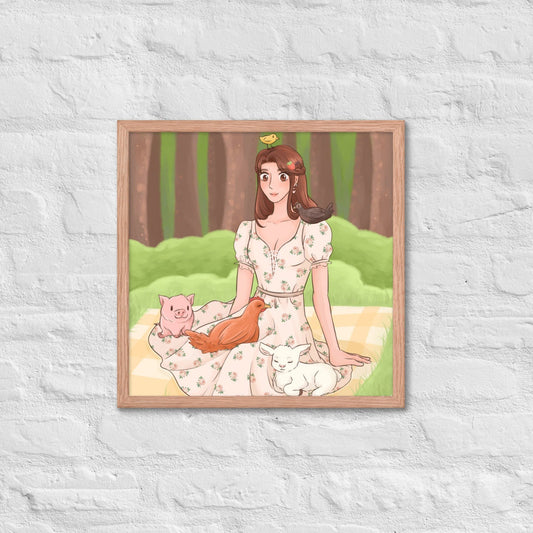 Happy Place—Framed Wall Art