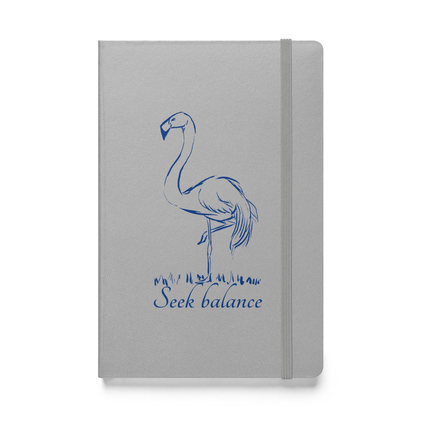 flamingo-silver-notebook-journal-front