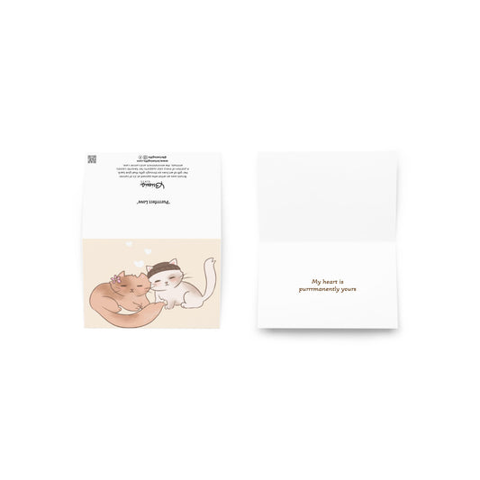 Purrrfect Love Card